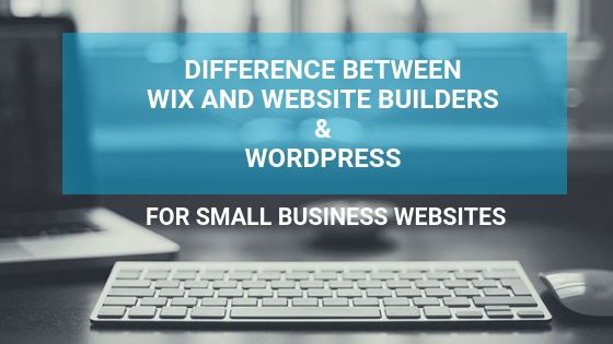 wix wordpress small business