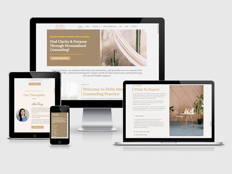 Mental Health Web Design
