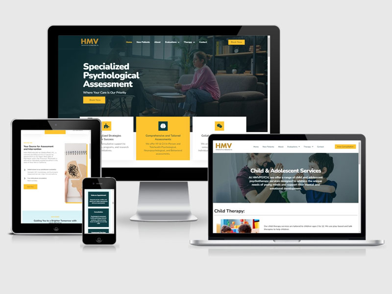 Mental Health web design