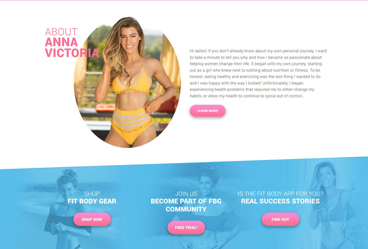 fitness websites trends