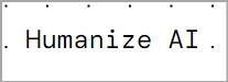 humenize ai