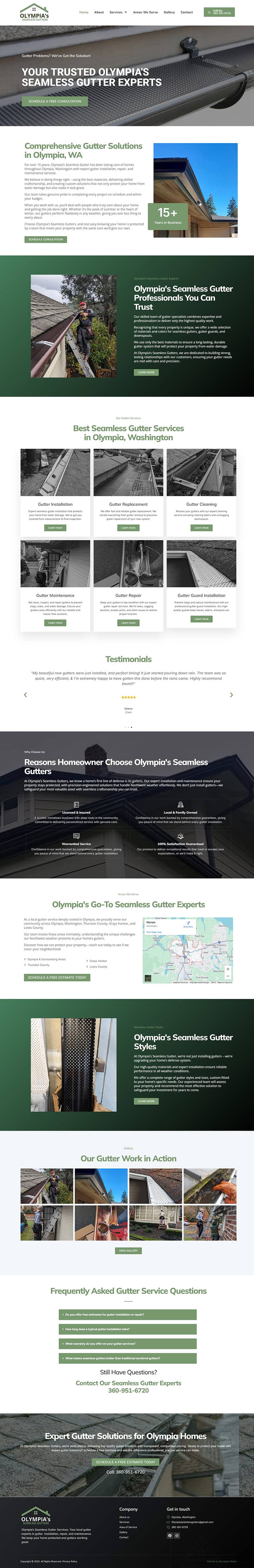 gutter website redesign